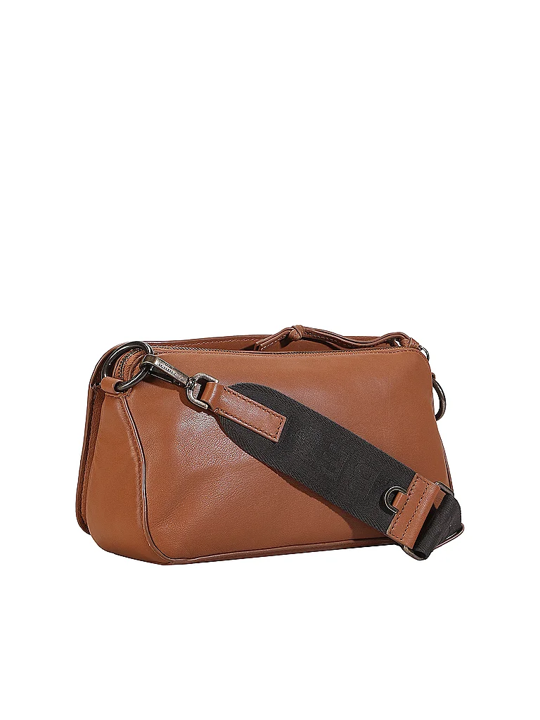 LIEBESKIND BERLIN Sac en cuir - Sac à bandoulière CLARICE Medium marron